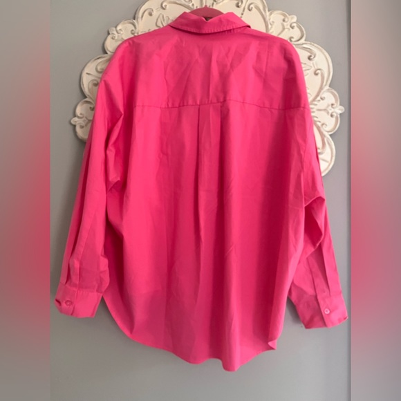 Pistola NWT oversized button down size large - Picture 4 of 5